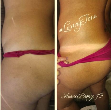 Tan Alchemy, Aussie Bronze 2-32oz bottles of 12%, Dark DHA Sunless Airbrush Spray Tanning Solution (64oz)