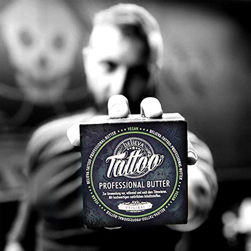 Aftercare Butter β Vegan Tattoo Care Balm for Moisturized & Nourished Skin β 8.45 oz