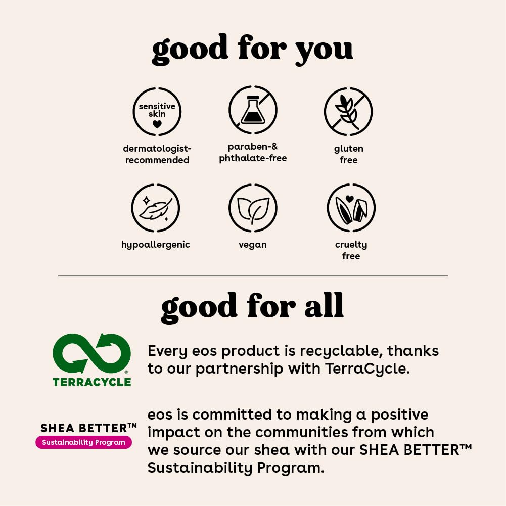 eos Cashmere Shave Oil, Vanilla Cashmere, Soothing Moisturizing, Prevents Irritation and Razor Burn, Bikini Area-Approved, Body Care, 6 fl oz