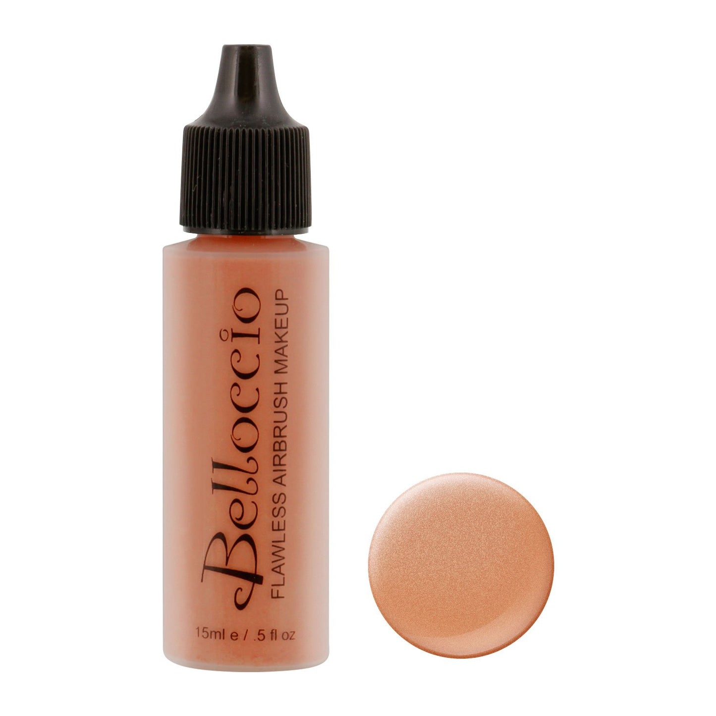 Belloccio's Champagne Professional Flawless Airbrush Makeup Highlighter-Shimmer Half Ounce