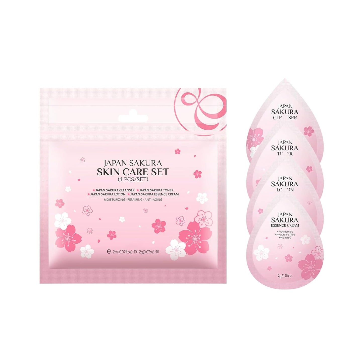 Cherry Blossom Skin Care Sets & Kits Skin Care Kit For Women (Set B)