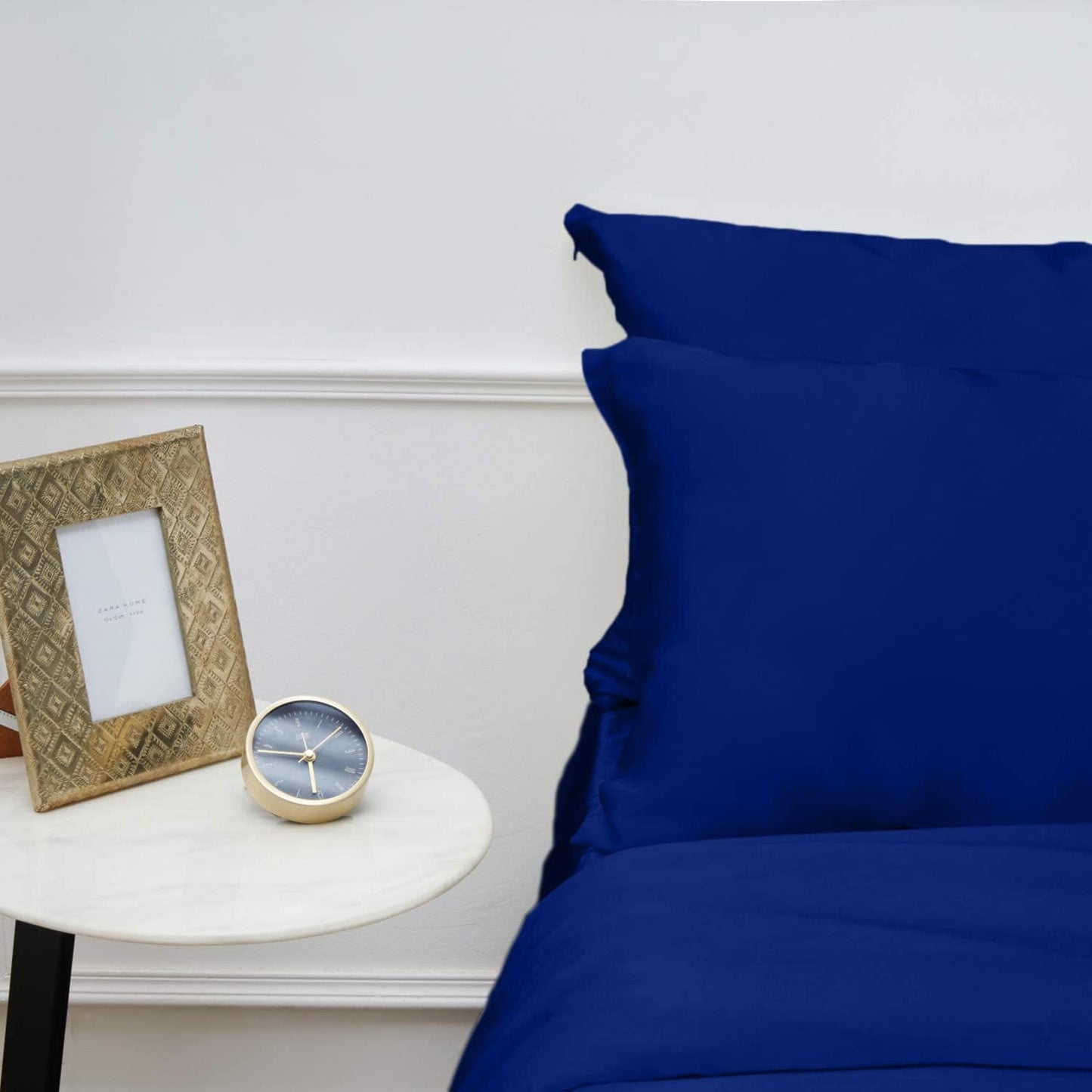 INSSL Silk Pillowcase for Women, Mulberry SIL Pillowcase for Hair and Skin and Stay Comfortable and Breathable During Sleep(Egyptain Blue,Queen)