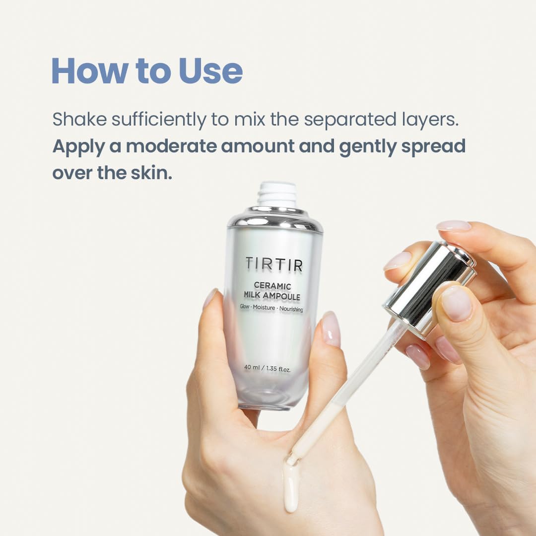 TIRTIR Ceramic Milk Ampoule (1.01 Fl Oz)