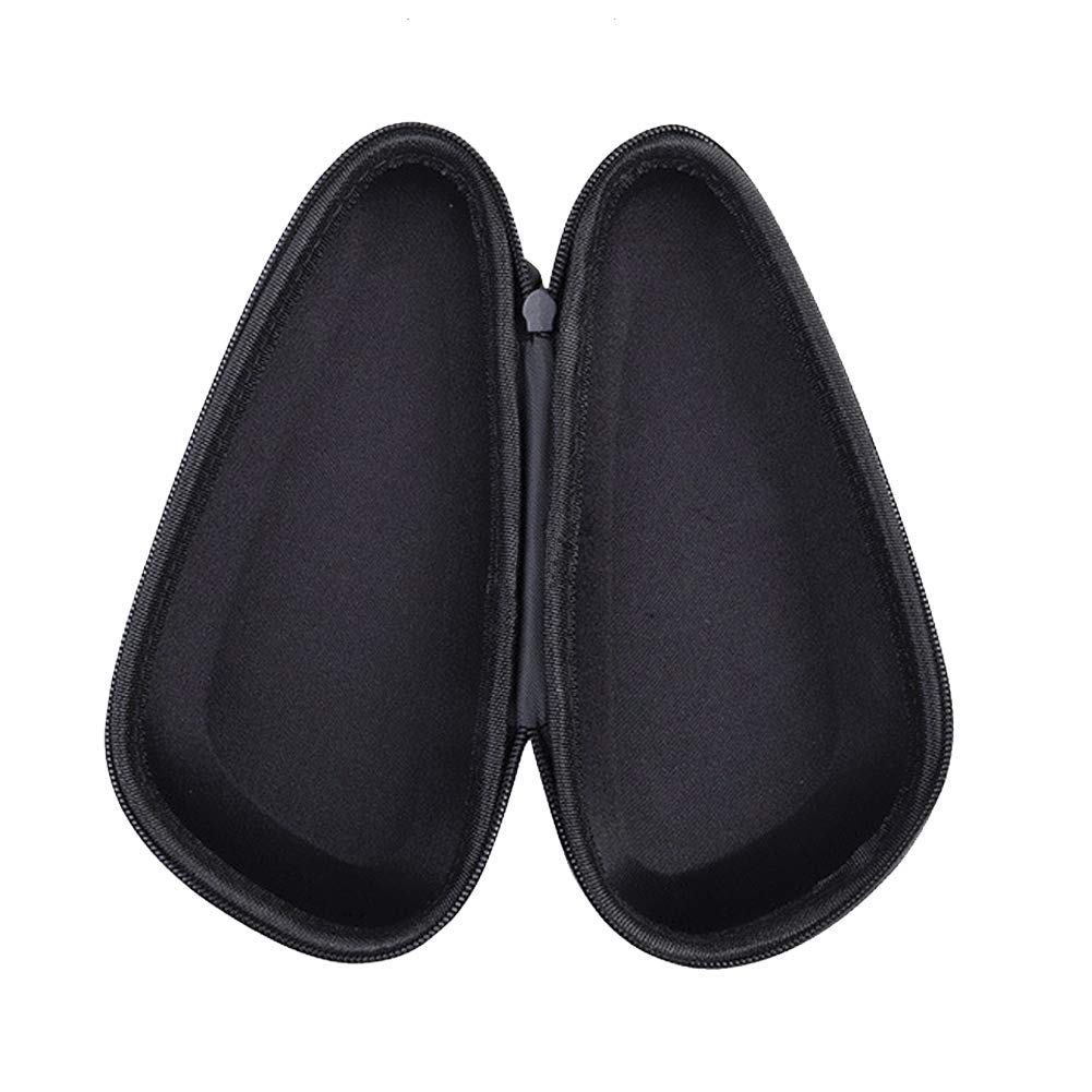 INVODA Shaver Case Compatible with Philips Norelco Electric Shaver 3800 3500 2300 2100 Rechargeable Trimmer 3D Rotary Shavers Case Black