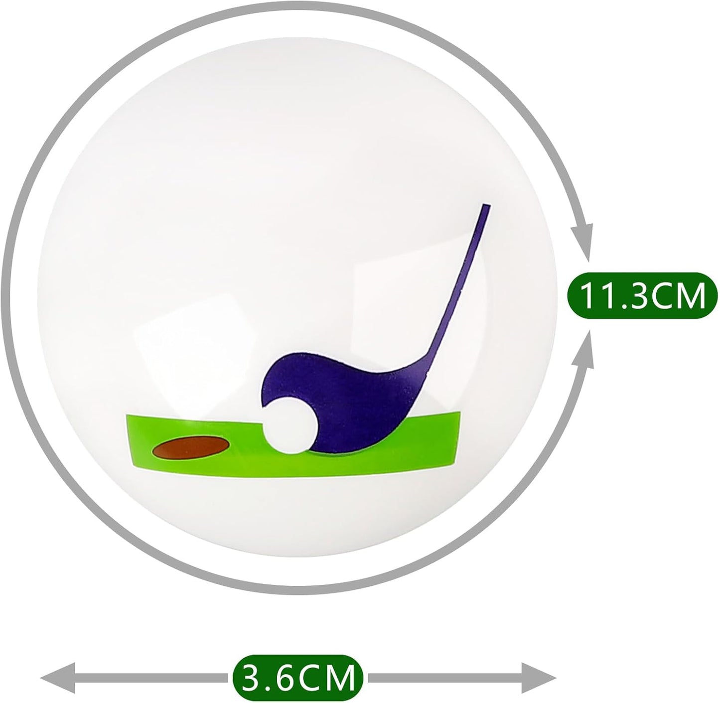 Knixmax Sneaker Deodorizer Shoe Freshener Balls, Boot Odor Eater Deodorizing Ball Sneaker Deodorants, Gym Bags Lockers Car Air Fresheners, 6 Packs Cologne Golf