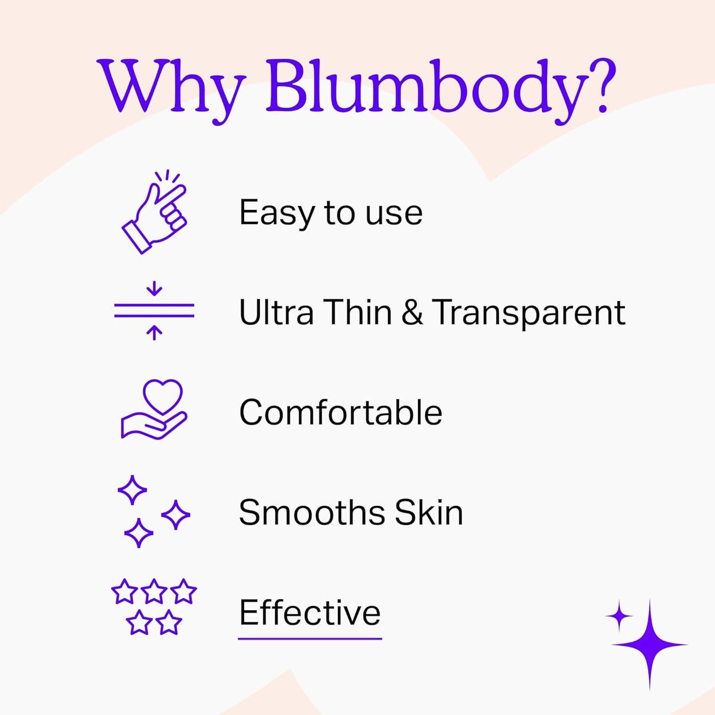 BLUMBODY Chest, Neck Wrinkle Pads – Anti-Wrinkle Silicone Patches Skin Firming, Smoothing – Reusable Overnight Pad – Anti-Aging Crepe Erase Pads – Neck, Décolleté (1-Month Supply)