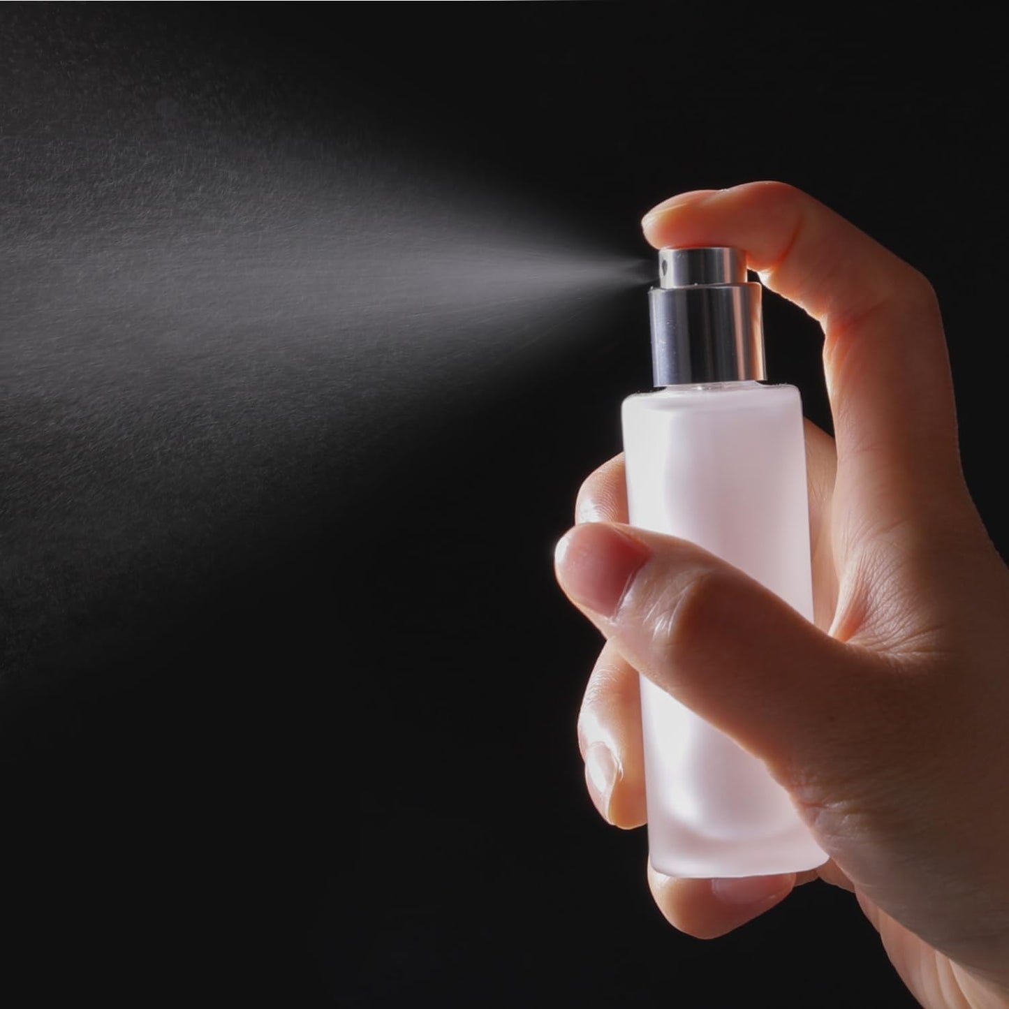 50ml/1.7 Oz Glass Spray Bottle Perfume Atomizer,Perfume Travel Refillable Spray Bottle Empty with 3 Kinds of Dispenser (B4)