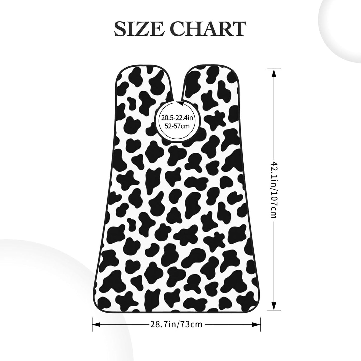 Cow Beard Bib Apron, Beard Hair Catcher For Men Shaving, Waterproof With Suction Cups