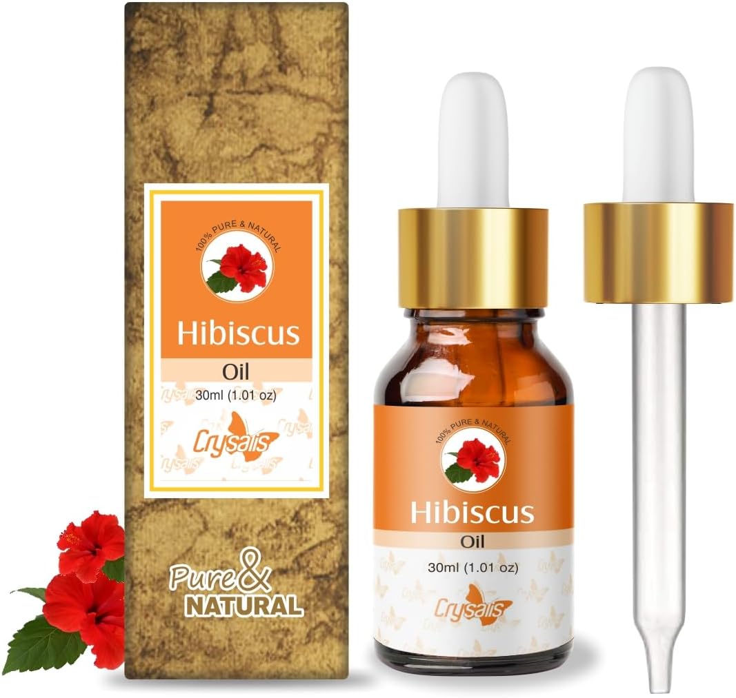 Crysalis Oil - 1.01 Fl Oz (30ml) (1.014 Fl Oz, Hibiscus)