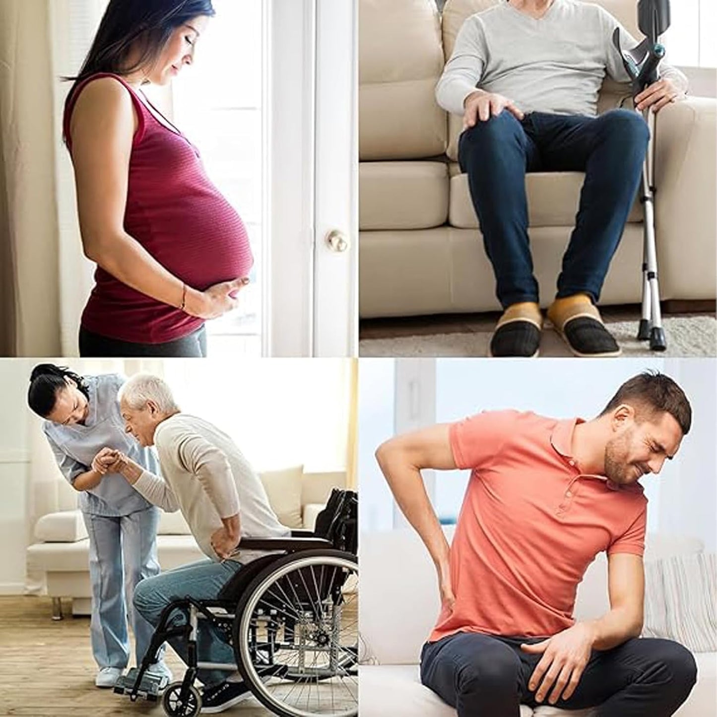 DILSIAI Sock Aid Device for Seniors Assistant Device no Bending Helper Easy on and Off Stocking - Without Bending, Slip Resistance, Reliable Sock Aid Device for Seniors (Blue White)