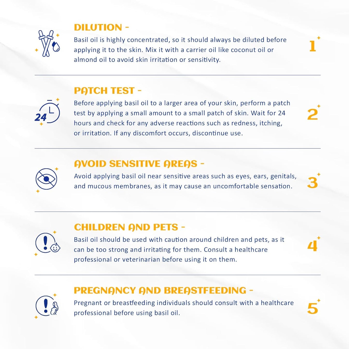 HIQILI Basil Essential Oil, 100% Pure & Natural, Diffuser in Bedroom, Yoga, Mediation for Calming Relaxation Mood, Hair Growth, Body Massage, DIY Sweet Herbal Scented Soap Gifts- 100ML