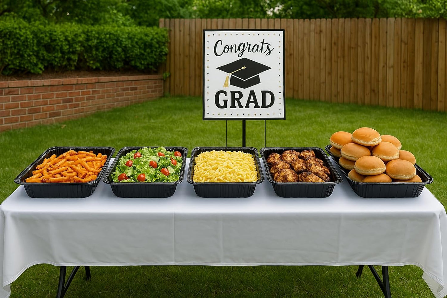 Flame-Free Catering Heat Pads & Buffet Kits – Sustainable Natural Mineral Food Warming Solution for Full & Half Pans (Party Kit/Pack of 12)