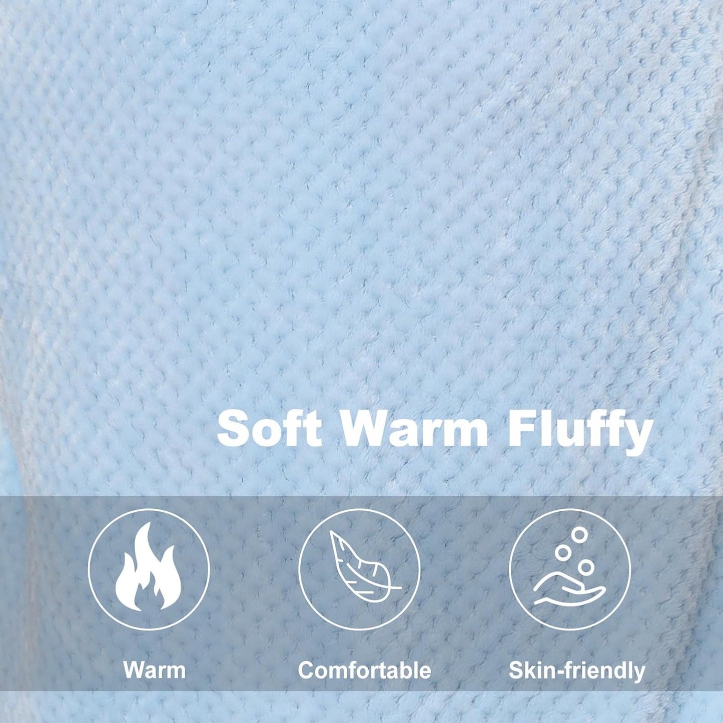 Artfasion Womens Fleece Robe Plush Long Zip Front Bathrobe with Pockets Warm Soft Zippered Bathrobes for Women