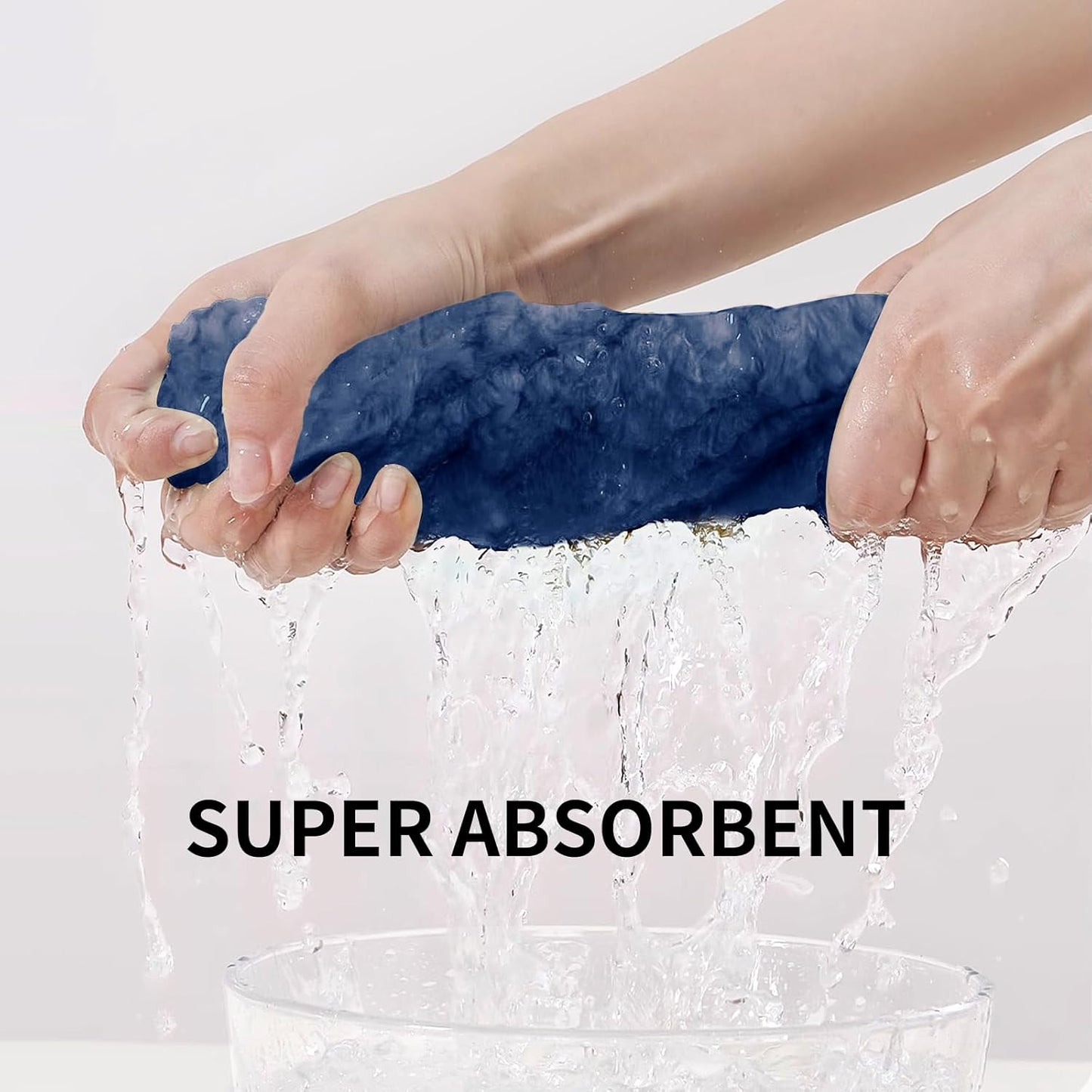 Extra Large Bath Towel Sheet-40x80 Inches Oversized,Super Soft,Quick Dry,Microfiber Shower Towels Highly Absorbent,Plush Bathroom Towels for Adults, Premium Quality (Blue, 2PCS)