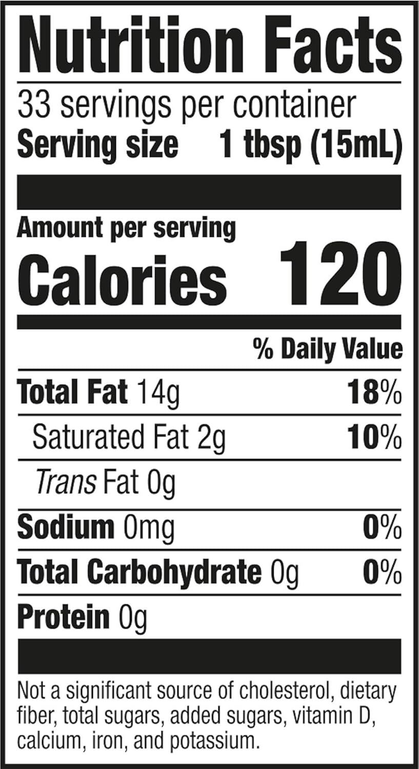 Amazon Fresh, Italian Extra Virgin Olive Oil, 16.9 Fl Oz (Pack of 2)