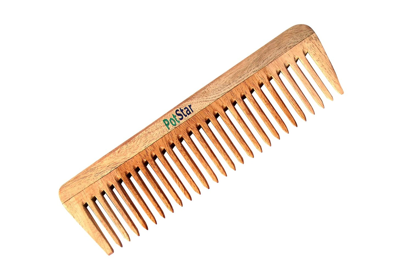 PotStar Hair Comb for All Hair Type, Handcrafted wood Comb for Detangling Hair Comb For Thick, Curly And Wavy Hair, Non-Static and Eco-friendly Made in India, N-Combo 5