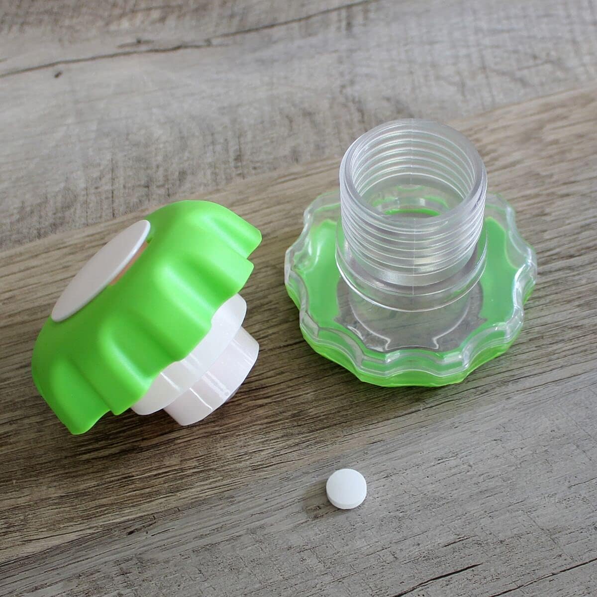 EZY DOSE Crush Pill, Vitamins, Tablets Crusher and Grinder, Storage Compartment, Assorted Colors, Small