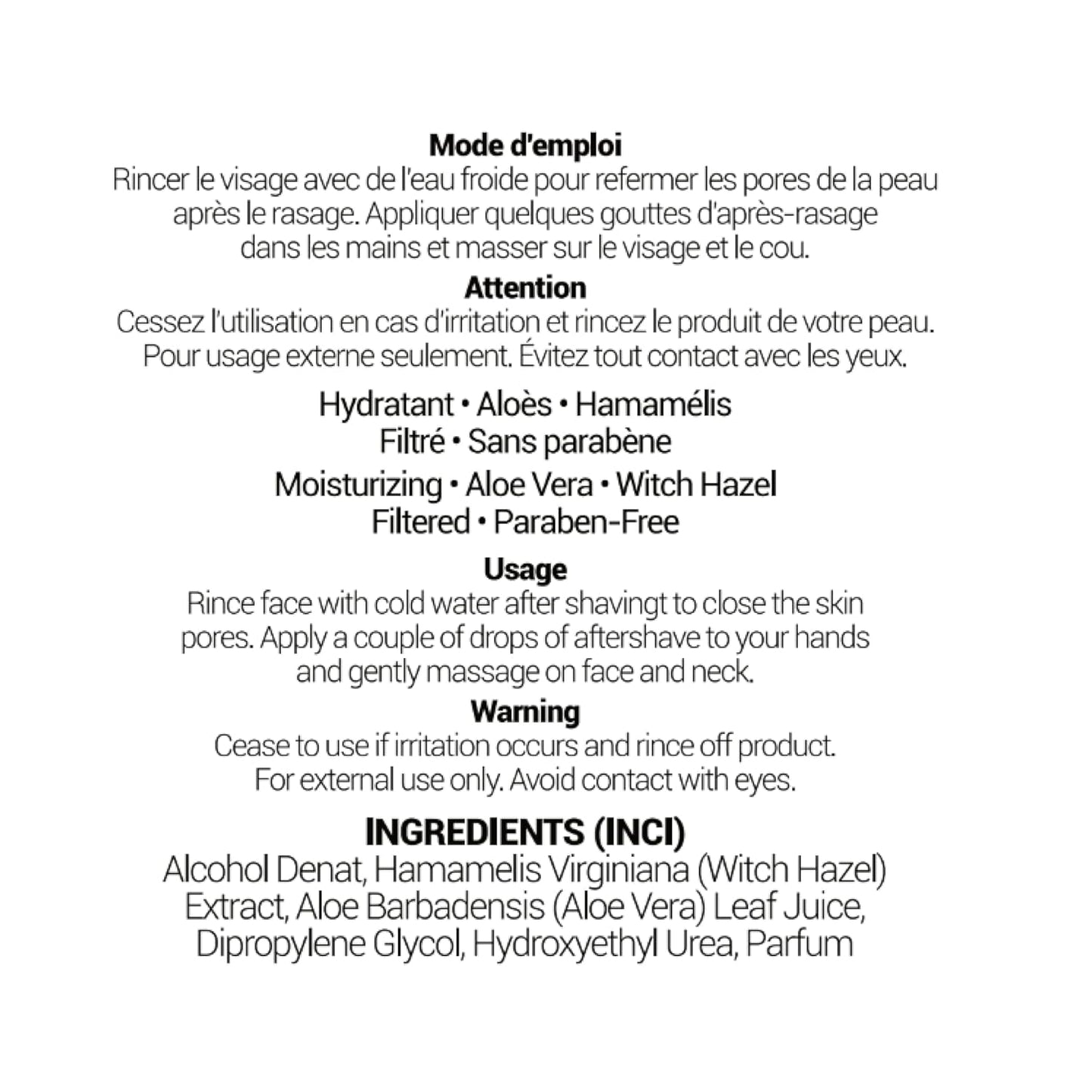 Aftershave Splash For Men l Costa Fragrance l Canadian Made by A Skilled Artisan l Moisturizes & Soothes the Skin | 114 ml (4 oz)