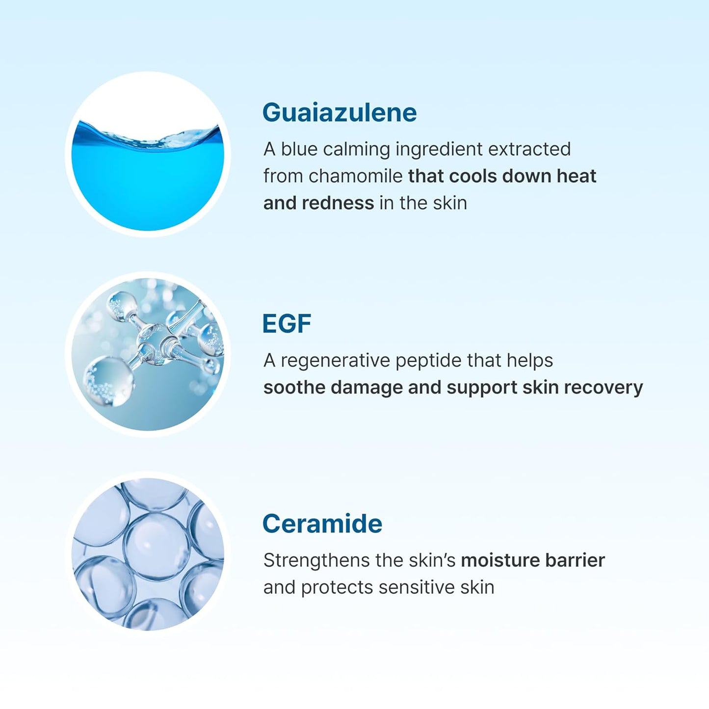 DearKlairs Midnight Blue Calming Cream – Soothing Face Moisturizer for Oily & Sensitive Skin, Redness Relief & Hydrating, Lightweight Texture, 1.01 Fl Oz