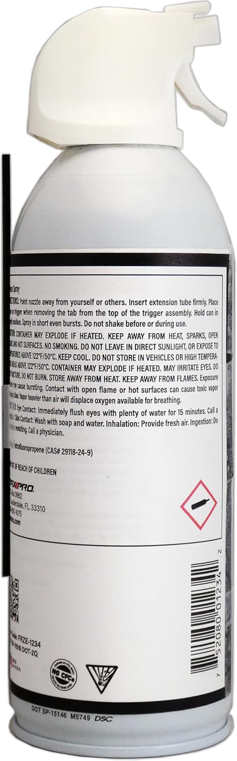 MAX Professional 7777 Blow Off Freeze Spray Electronic Component Cooler, FR-777-777 (10 oz)