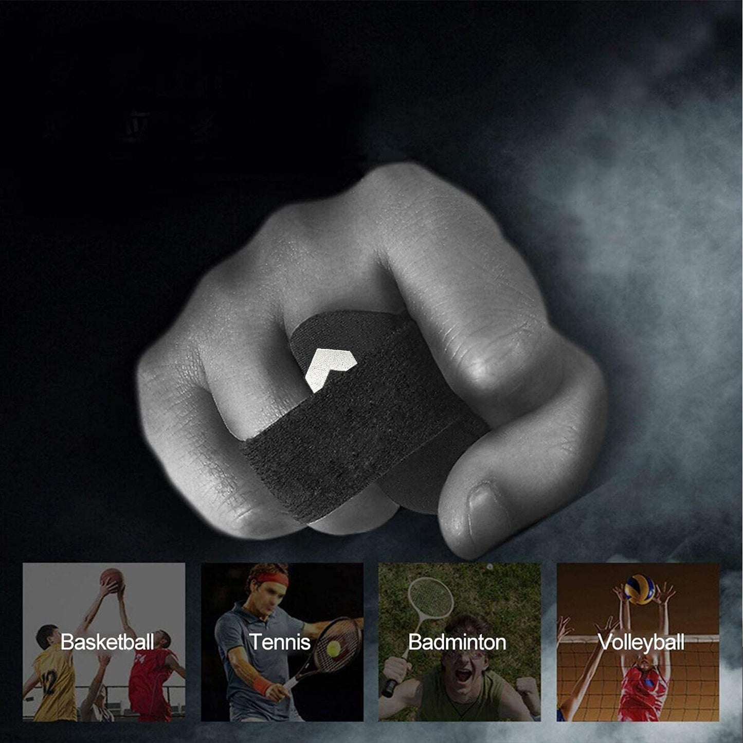 Neoprene Finger Splints Wraps Adjustable Finger Brace Trigger Finger Buddy Splint Mallet Finger Guards for Arthritis Sport Finger Support Sleeves Protector for Basketball Volleyball Tennis