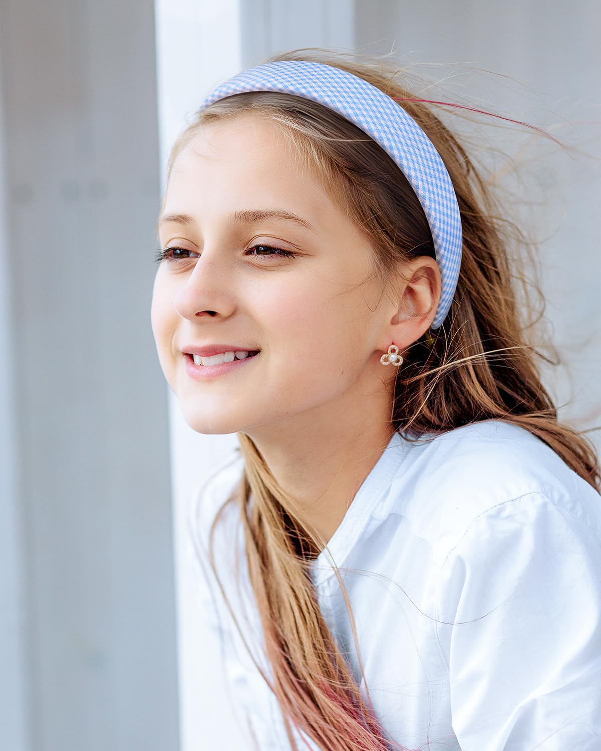 Headbands for Women - 1 Inches Wide Headbands - Solid Color Headband Fashion Hair Accessories- Trendy Women Girls Non Slip Fashion Hair Bands- Thick Elastic Hair Bands for Women's Hair 6PCS