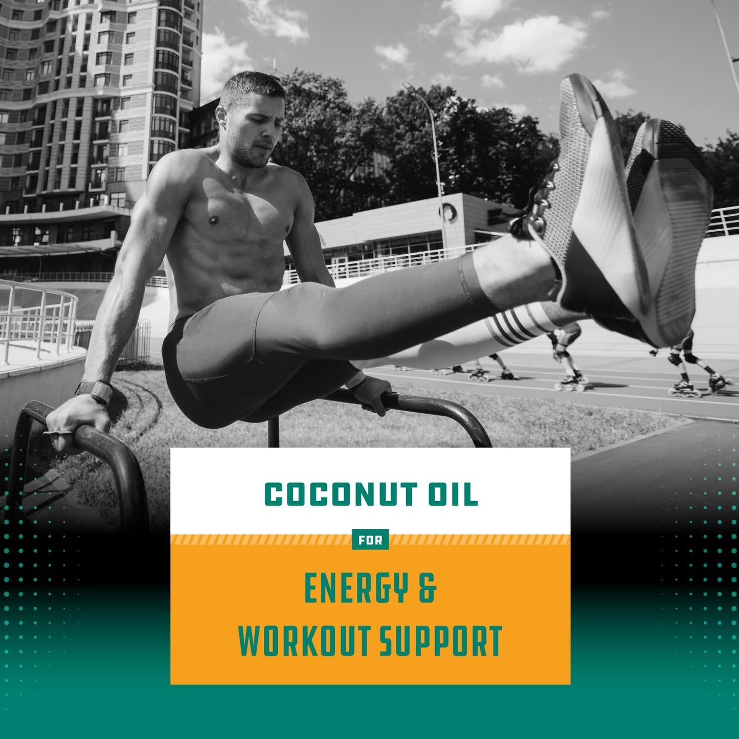 C8 MCT Oil Softgels - Medium Chain Triglycerids MCT Coconut Oil Supplement with Caprylic/Capric Triglycerides for Body Sculpting, Enhanced Energy & Stamina - Keto Supplements for Weight Loss - 120 Ct