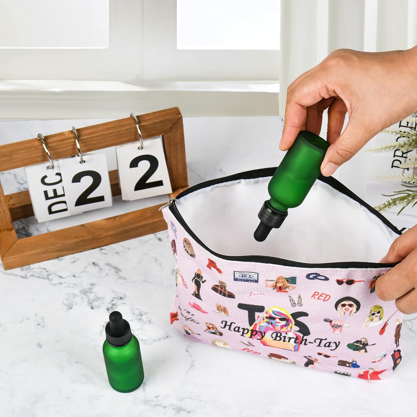 6 Pcs, 1oz Dropper Bottle, Green Glass Eye Dropper Bottle, Tincture Bottles with Dropper, Pretty Finish, Leak-Proof Design, Stronger Suction for All Kinds of Mixed Liquids