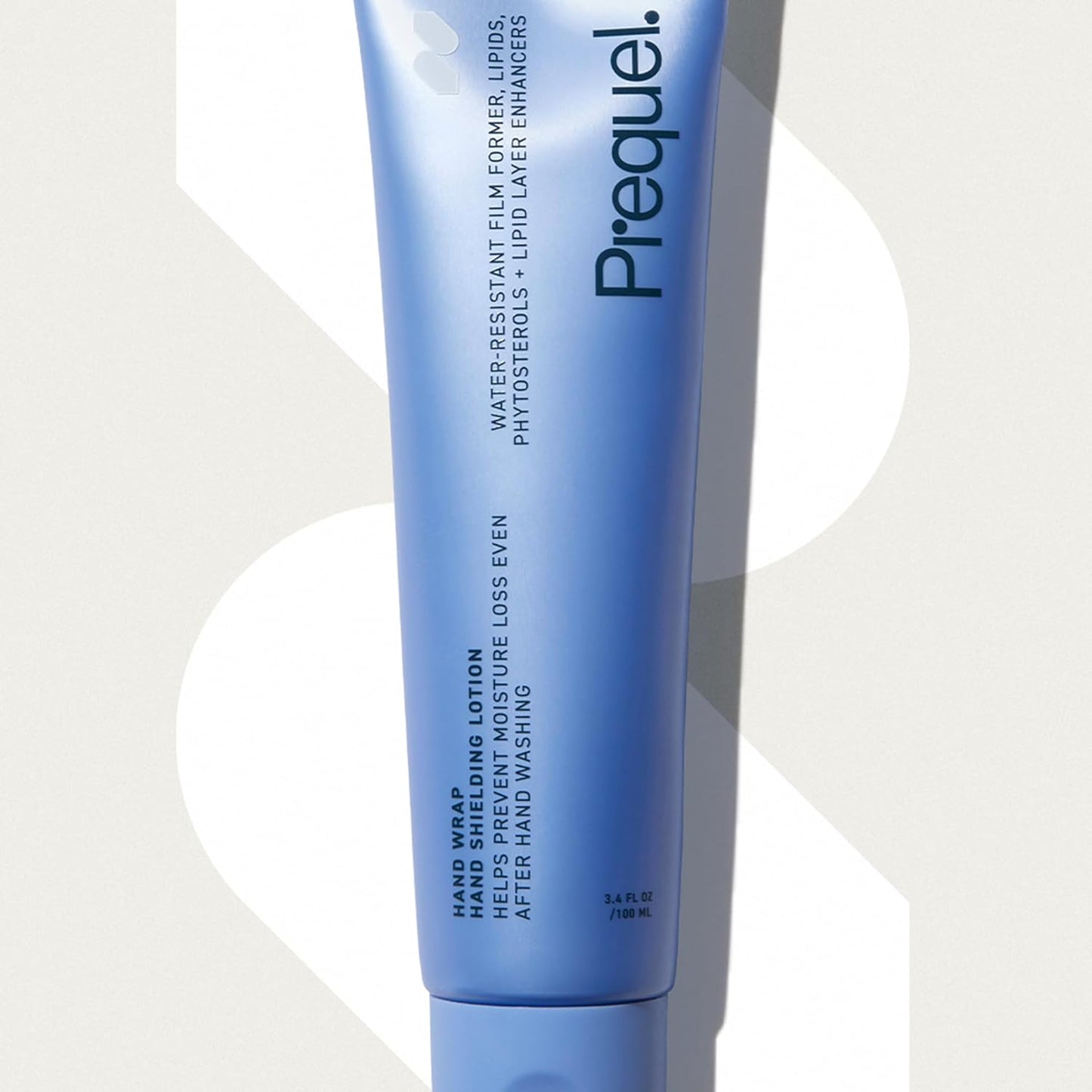 Prequel Skin Hand Wrap, Hand Cream for Dry Cracked Hands. Deep Nourishing Moisturizing Formula. Non-Greasy Balm for Women and Men. Unscented Skincare with Moisture Lock Formula. 3.4oz