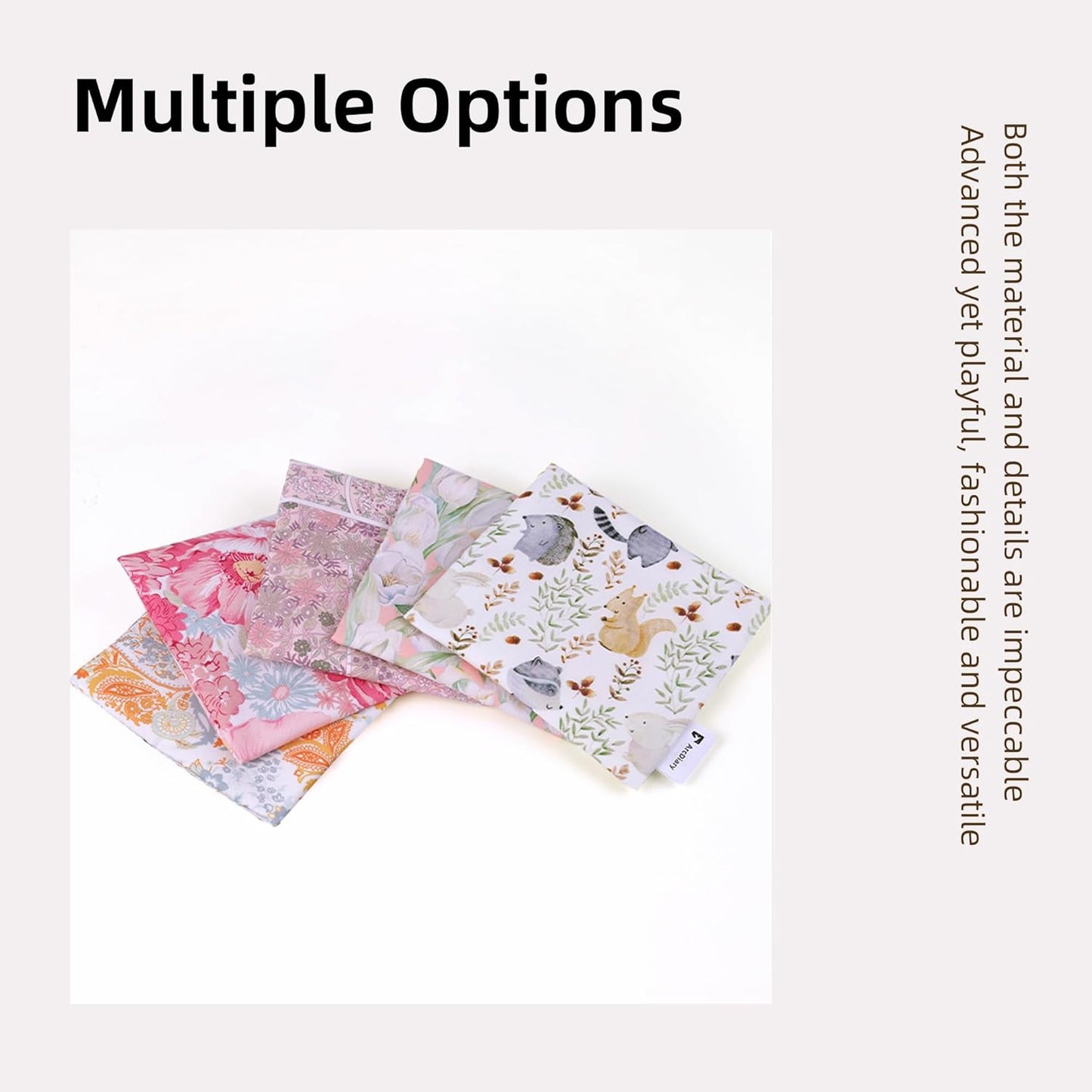 Period Bag for Teen Aged Girls, Portable Sanitary Pad Storage Bag for Teen Pads/Sanitary Napkins/Small Tampons, Feminine Menstrual Cup Pouch (Kaleidoscope)