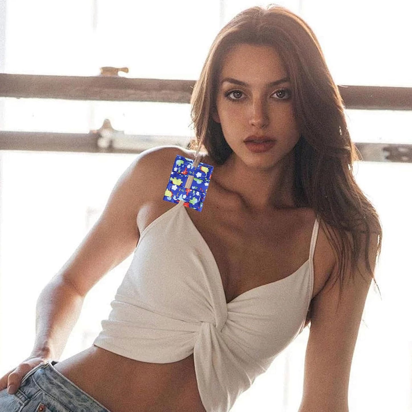 2PCS Chemo Port Pillow and Bra Strap Cushion for Comfort | Soft Recovery Cushion for Pacemaker & Chest Surgery Patients | Adjustable Port Covers for Chemo Patients (Navy Blue)