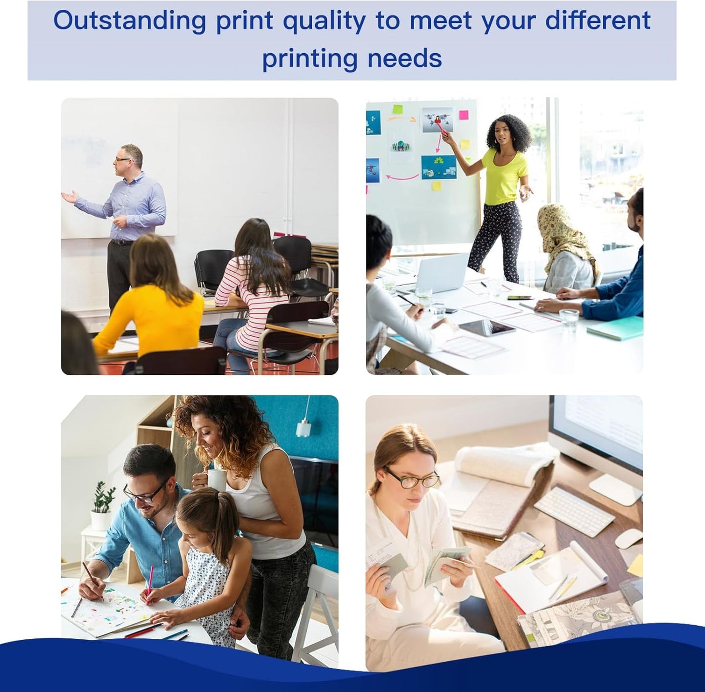 552 Ink Refill Bottles Use for EcoTank Photo ET-8550, EcoTank Photo ET-8500(BK PBK C M Y GY, 600ml)