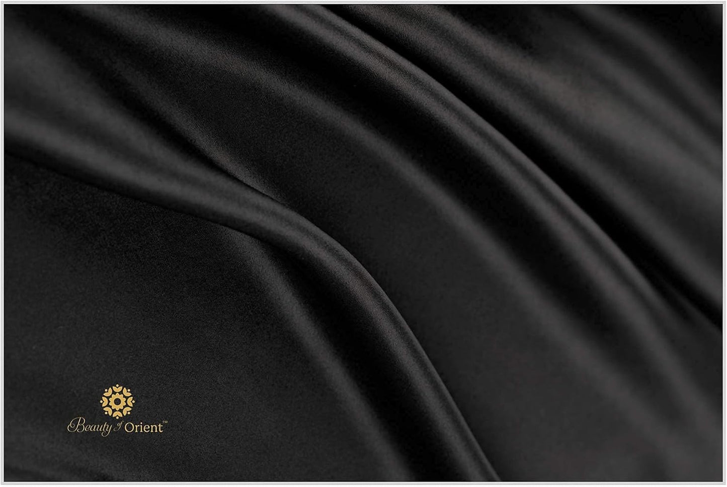 100% Pure Mulberry Silk Pillowcase for Hair and Skin, 19 Momme Both Sides, Hidden Zipper, Natural Hypoallergenic Silk Pillow Case - Best Sleep (1pc Standard - 20" x 26", Midnight)