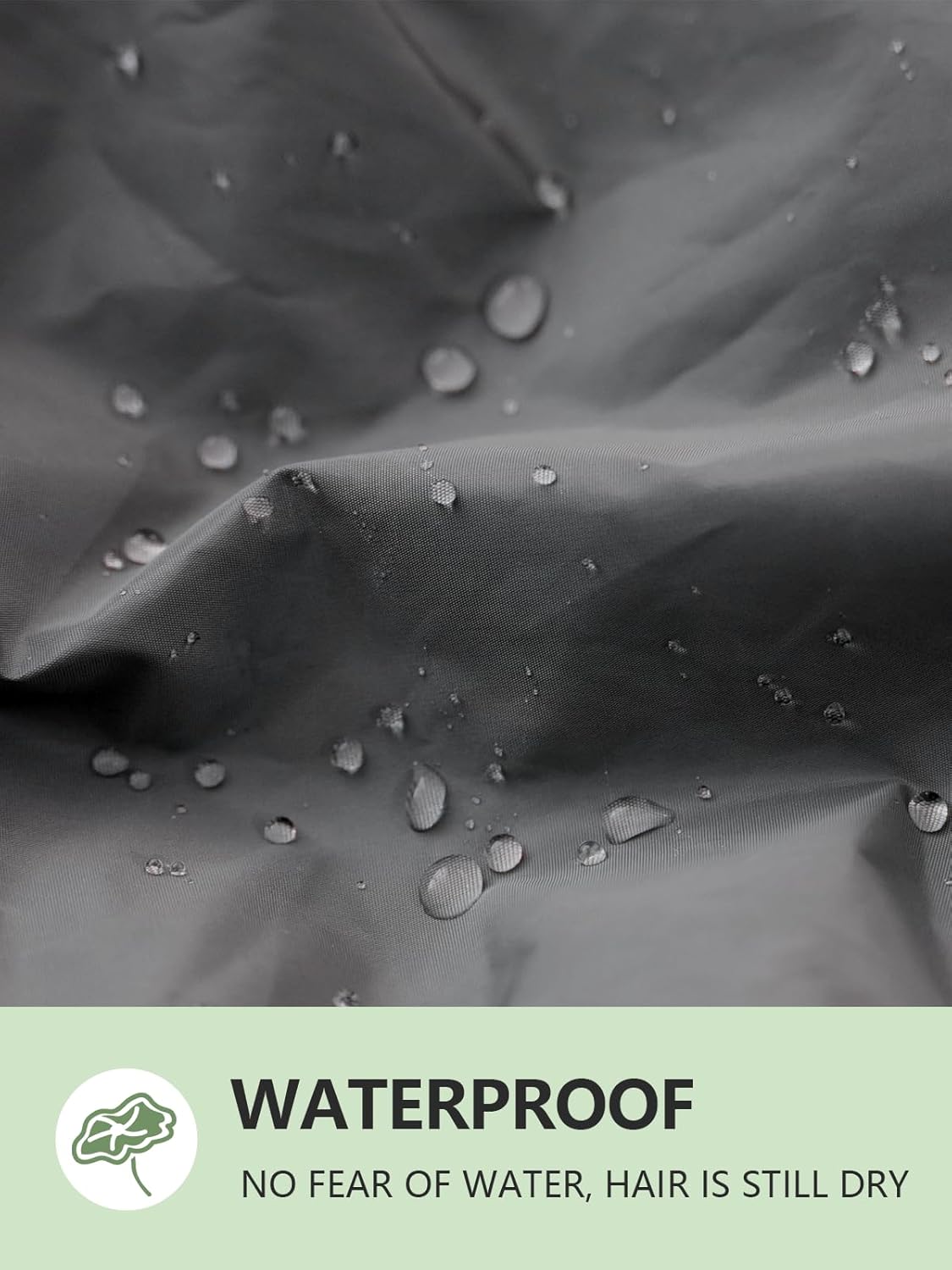 Years calm Reusable Waterproof Shower Caps for Women, Hair Caps for Showers, Double-Layer Elastic Design, for All Hairstyles, Travel-Friendly (grey)