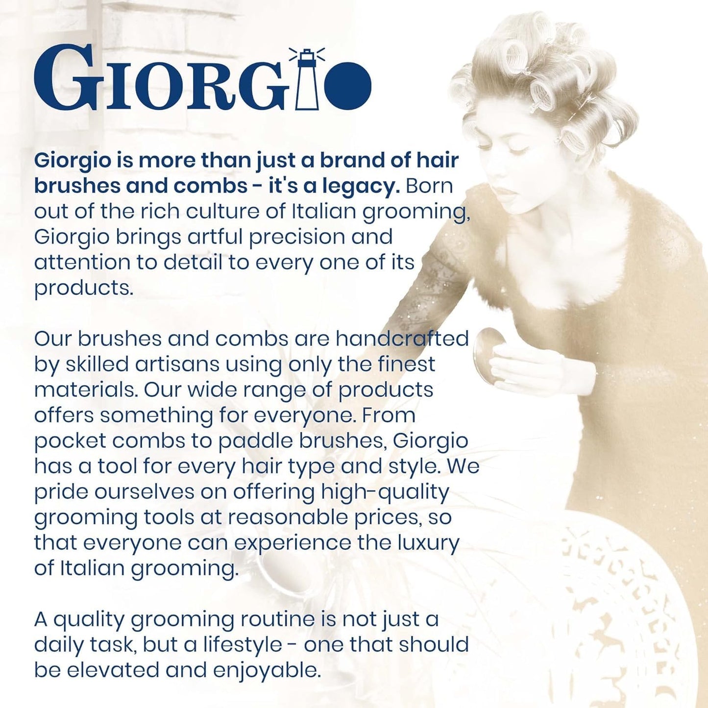 Giorgio G20 Folding Mustache and Beard Comb - Fine Tooth Travel Comb for Everyday Styling and Hair Care - Handcrafted Sawcut and Hand Polished (TortoiseShell)