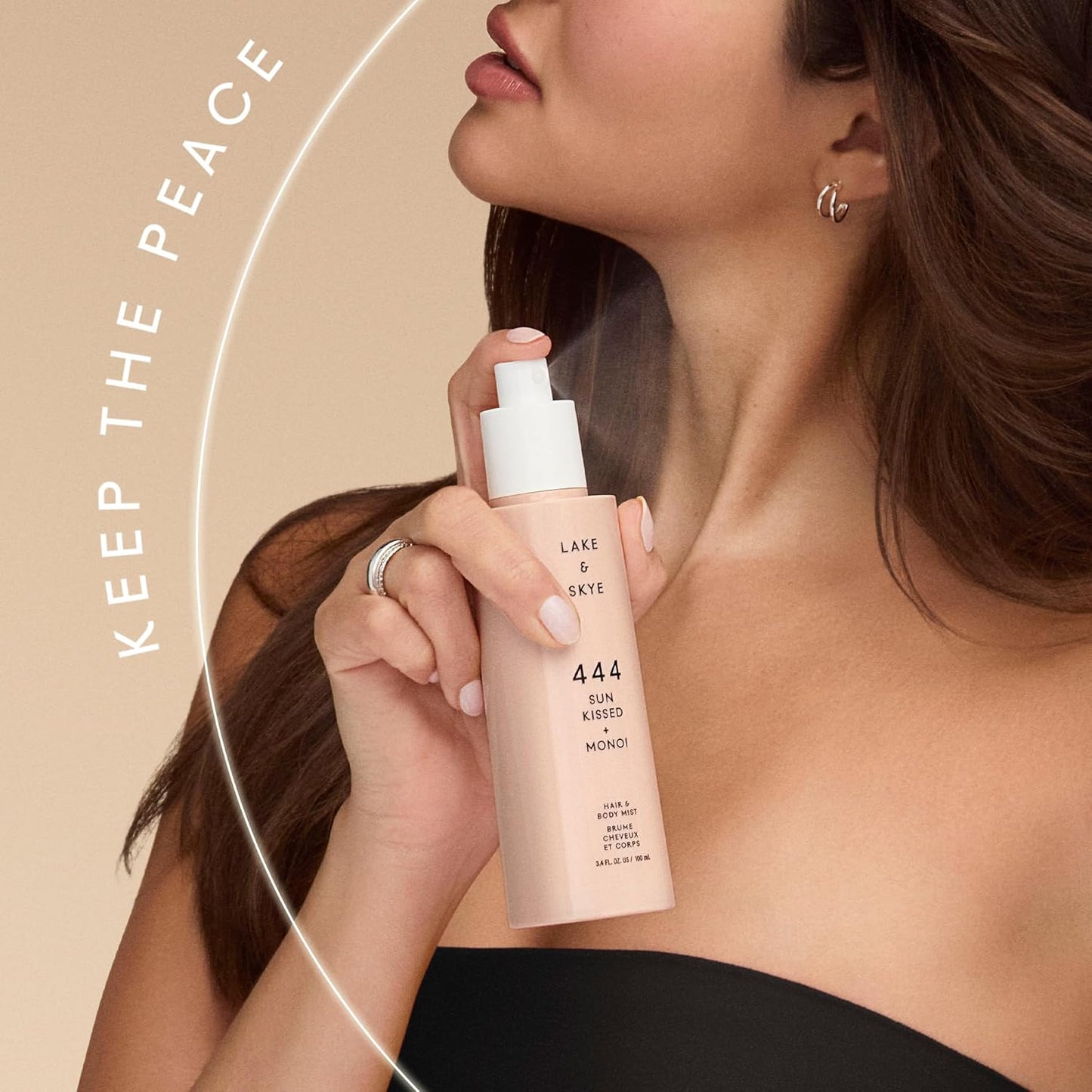 Lake & Skye 444 Sunkissed + Monoi Hair & Body Mist