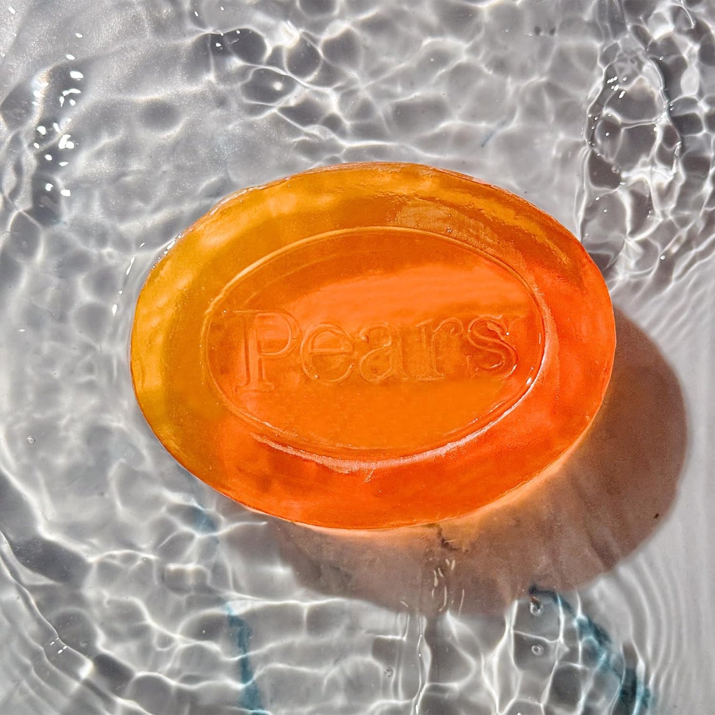 Pears Glycerin Soap, Transparent Amber with Natural Oils, 2-Pack – Pure & Gentle Cleanser for Soft, Glowing Skin, 3.53 Oz Ea