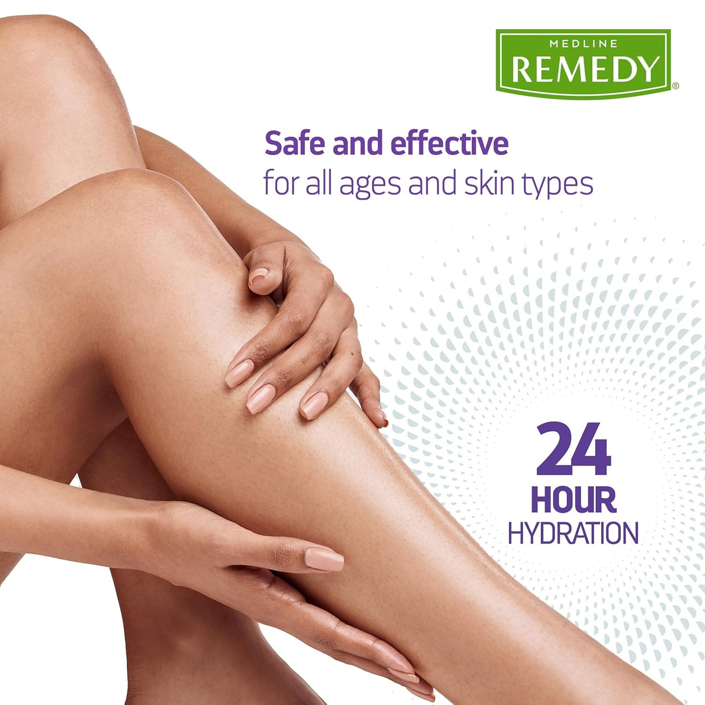 Medline Remedy Clinical Skin Cream, Nourishing Formula for Dry Skin, 4 mL Packets, Pack of 144