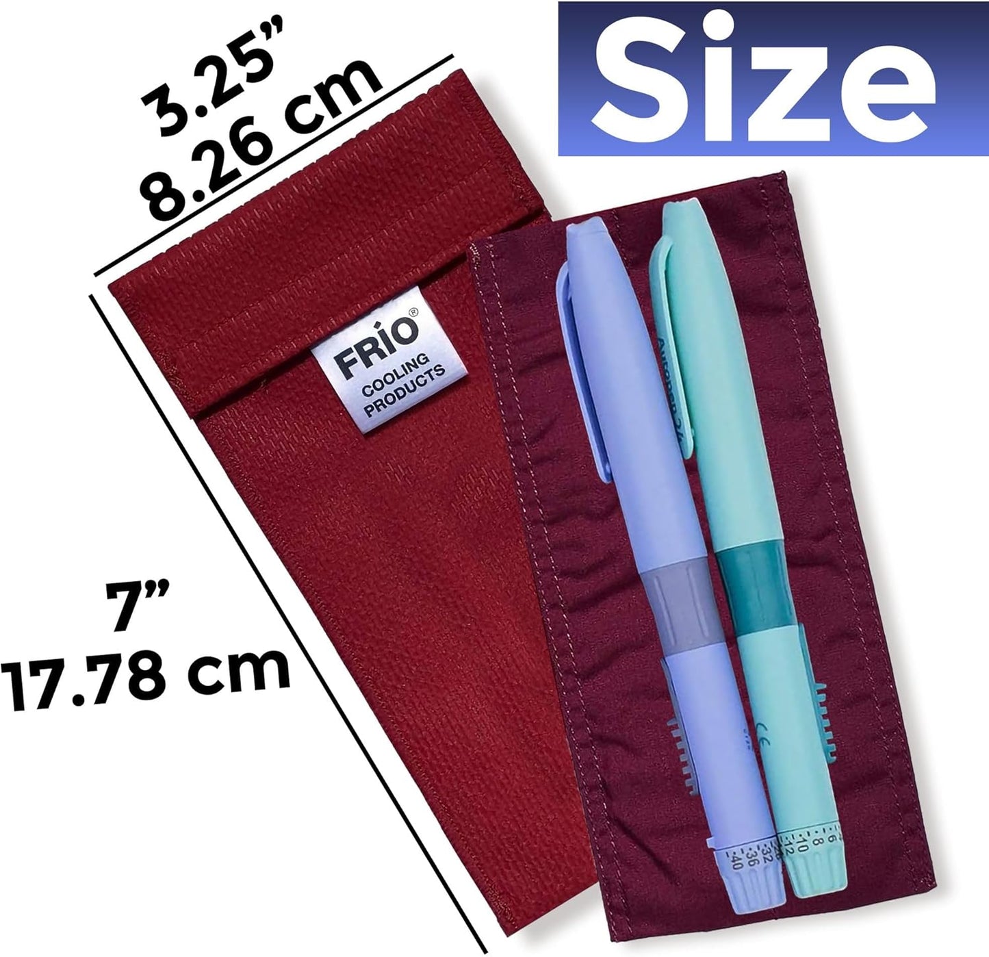FRIO DUO Insulin Cooler Wallet - Keep Medication Cool for 45+ Hours Insulin Bag - Perfect for Travel and Everyday Use