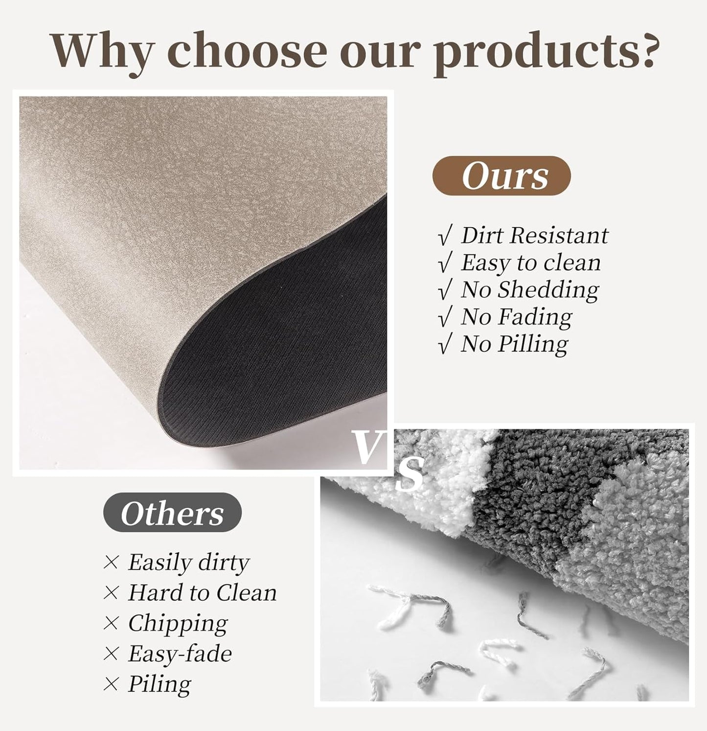 Taupe Long Bathroom Mat Rugs 59x17 Diatomaceous Earth Bath Mat Large Quick Dry Bath Mat Non Slip Rubber Backed Super Absorbent Shower Mat, Thin Bathroom Runner Rugs Floor Mat Fit Under Door