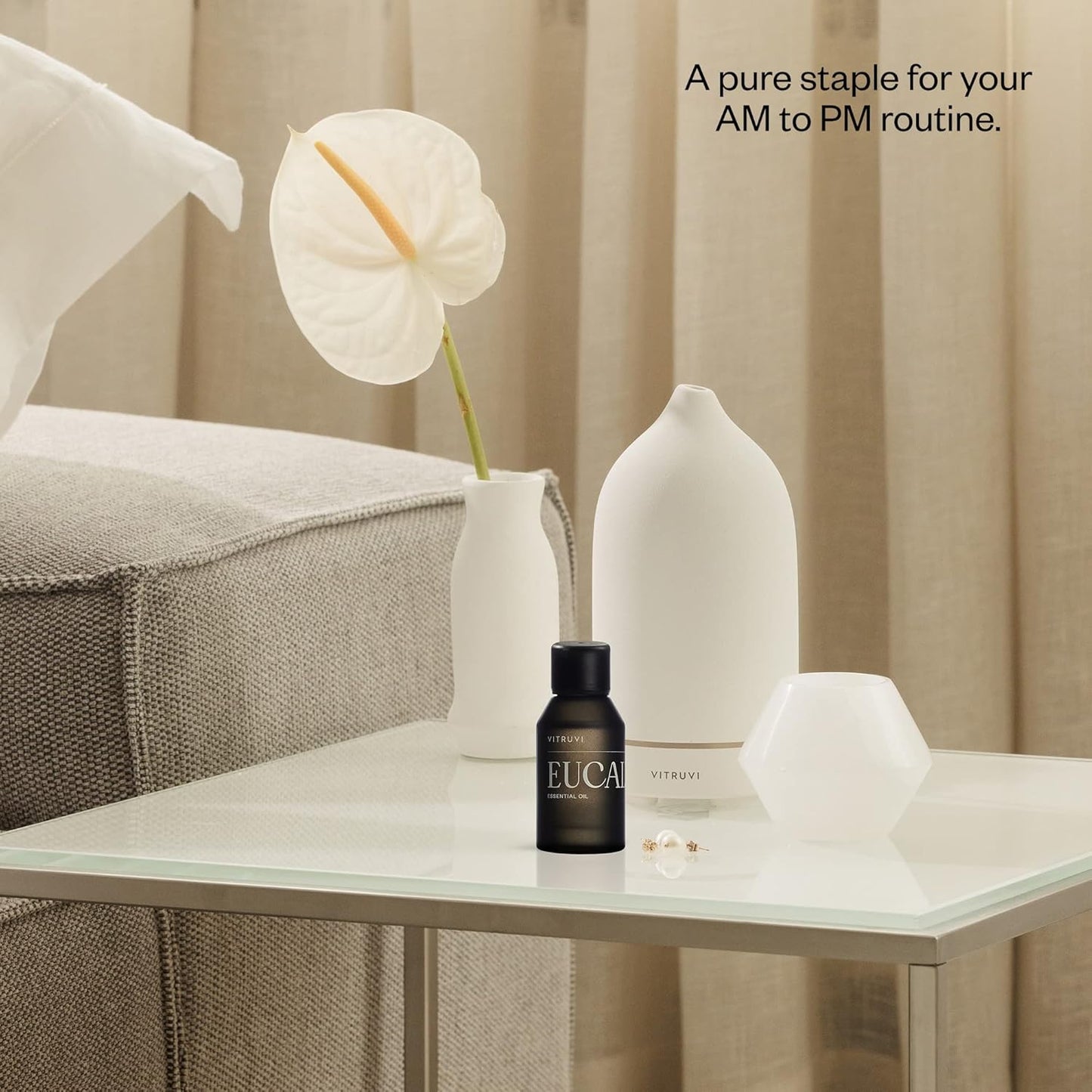 Vitruvi Eucalyptus, 100% Pure Premium Essential Oil (1.0 fl.oz)