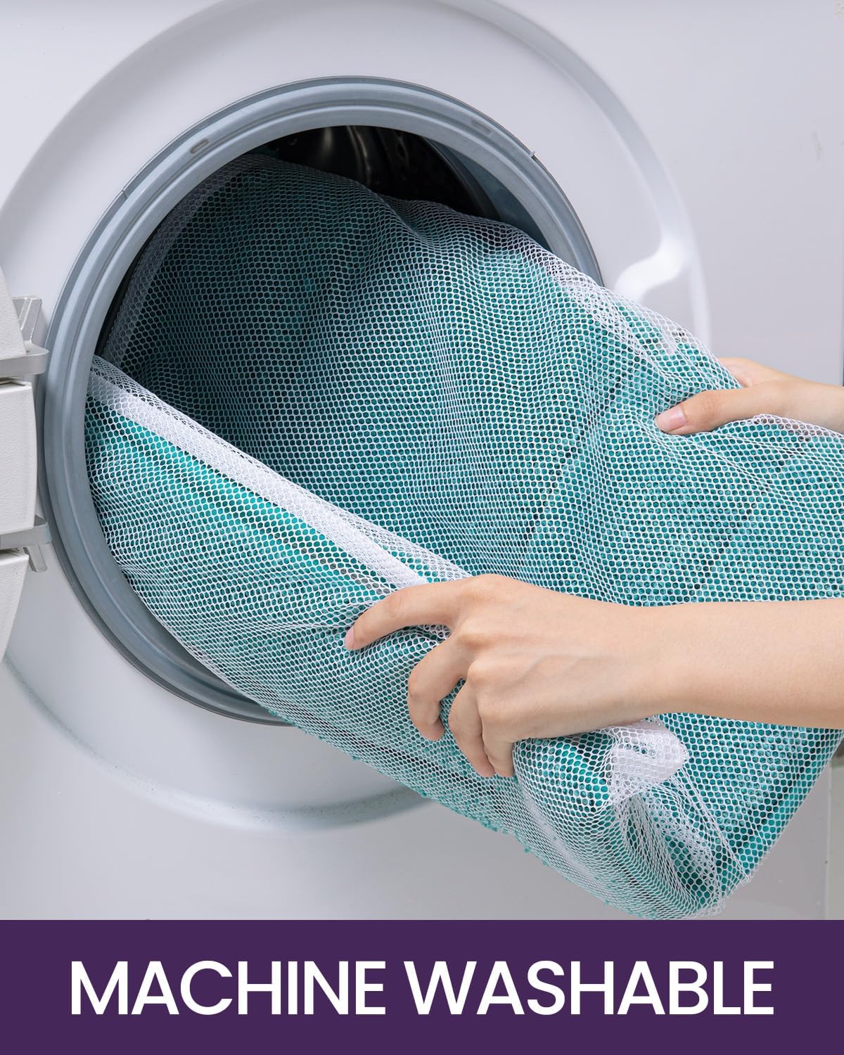 DEXI Bathroom Rug 36x24, Non Slip Washable Bath Mat for Shower Floor, Absorbent Soft Bathmat with Rubber Backing, Quick Dry Microfiber Carpet, Teal