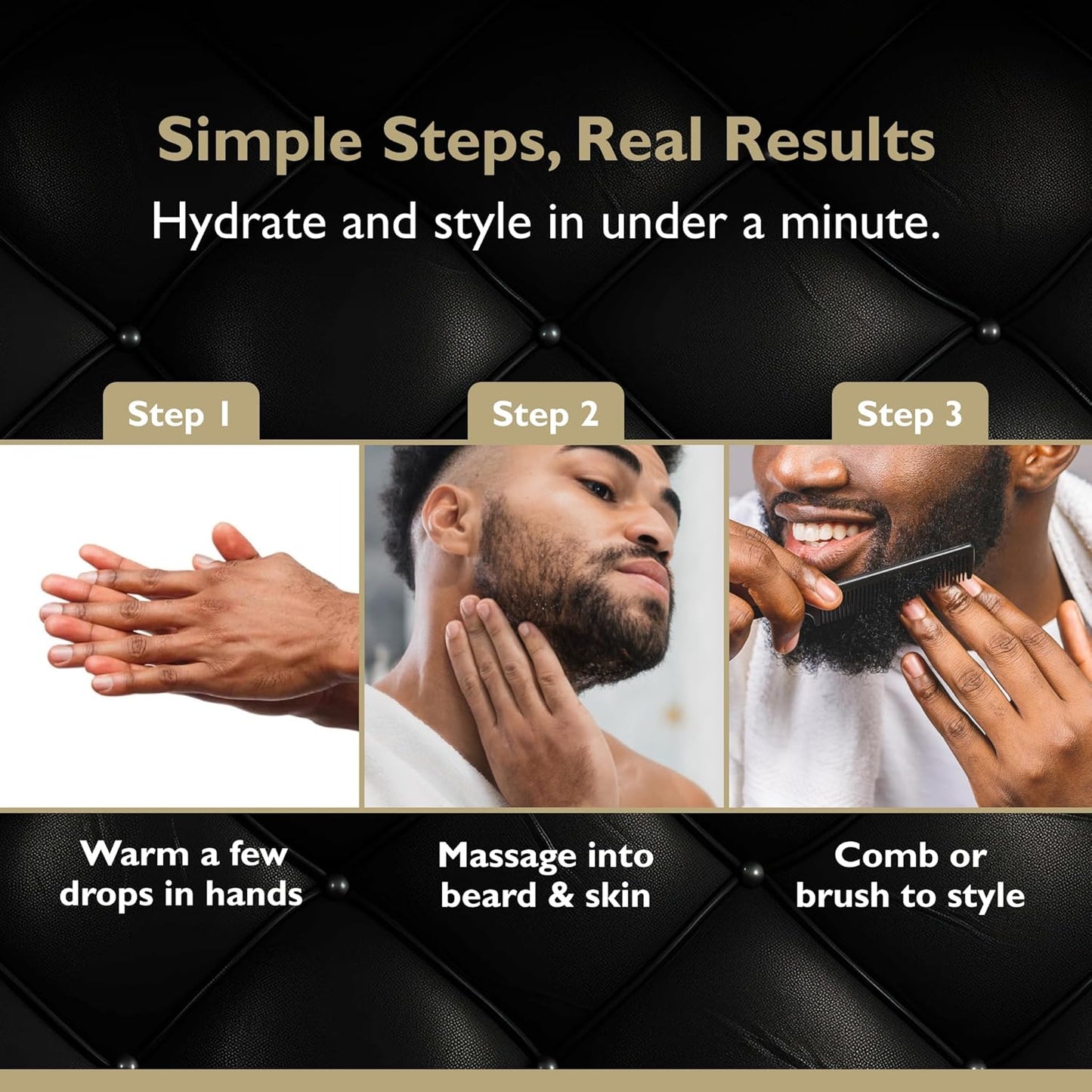 Beard Oil | Hydrating and Conditioning Formula with Sweet Almond & Argan Oils | 2 oz (Saffron Ember)