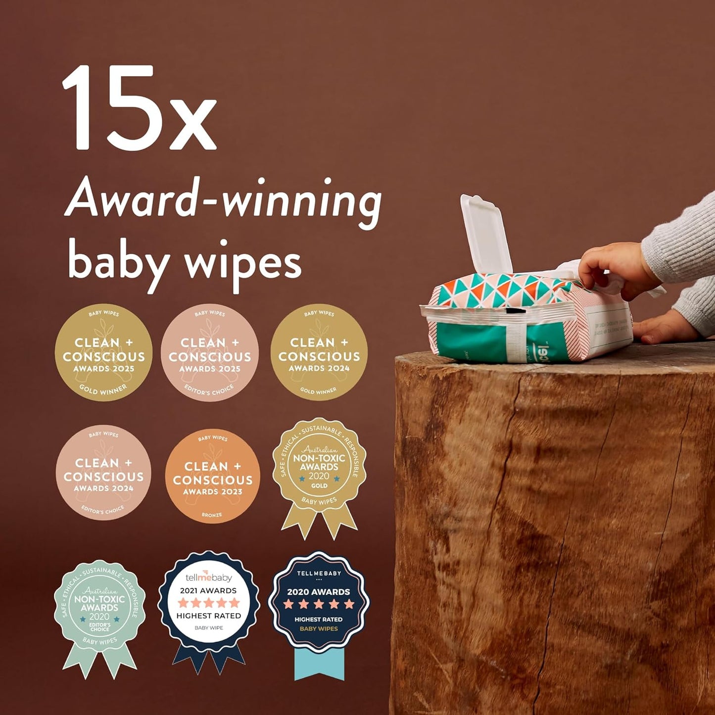 JOONYA Unscented Baby Wipes — Plant-Based, Fragrance-Free Bulk Diaper Wipes | Hypoallergenic, Non-Toxic & Biodegradable Wet Wipes for Sensitive Newborn Skin | 12 Packs of 80 Wipes (960 Total)