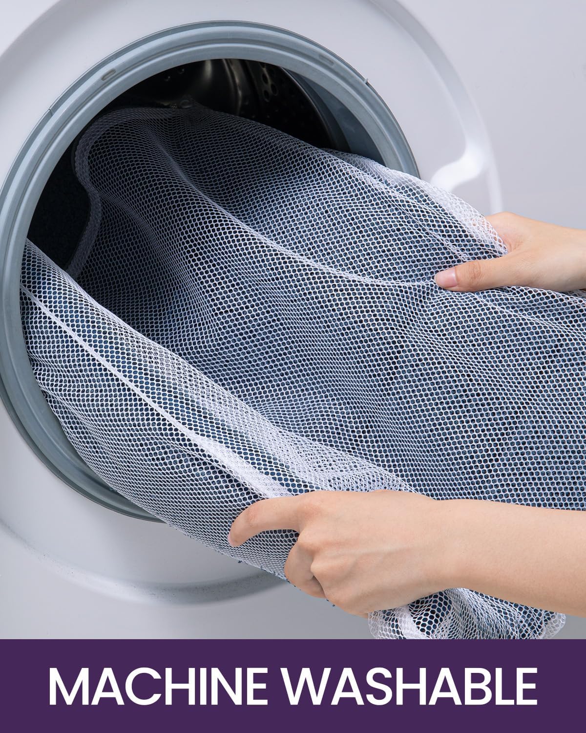 DEXI Bathroom Rug 24x16, Non Slip Washable Bath Mat for Shower Floor, Absorbent Soft Bathmat with Rubber Backing, Quick Dry Microfiber Carpet, Navy