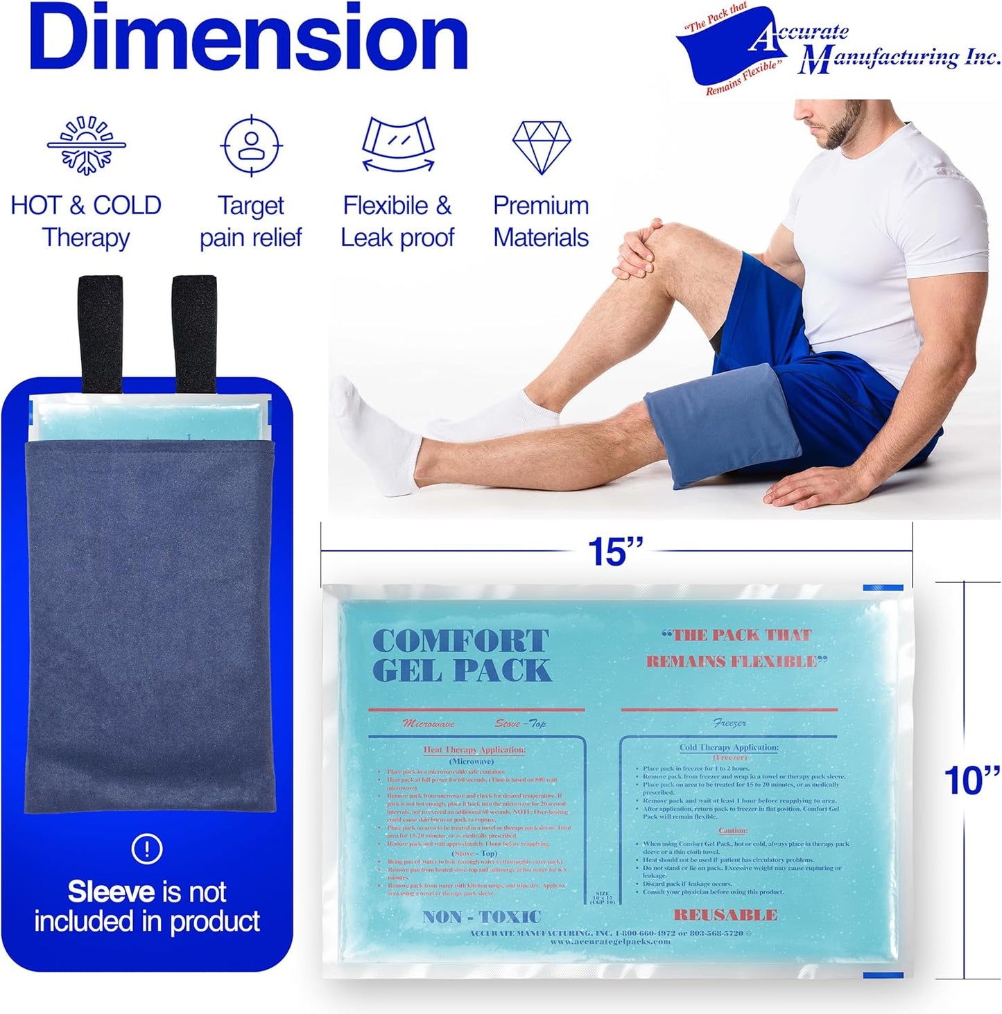 Comfort Gel Pack (10x15 Size)