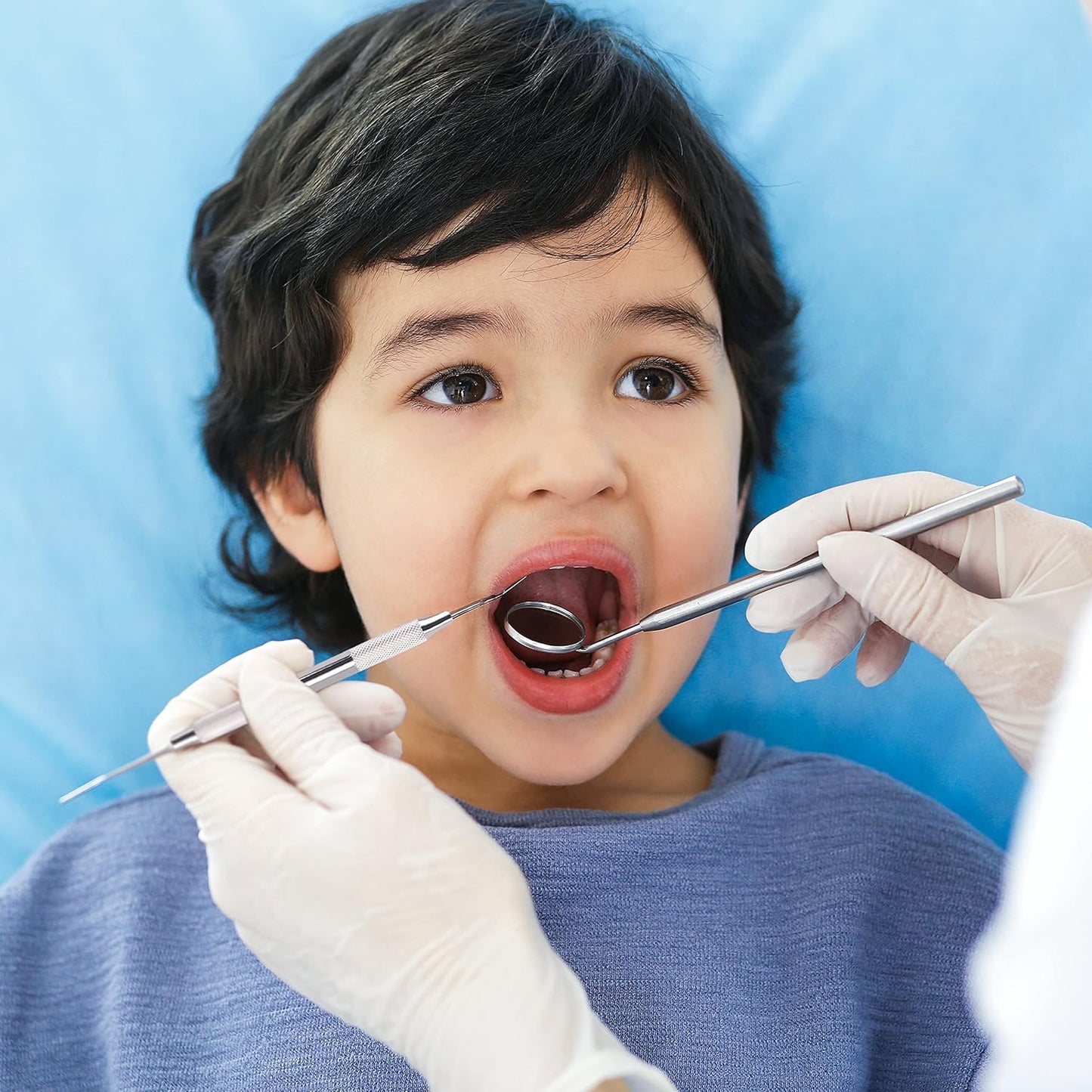 Utopia Care Professional Dental Tartar Scraper Tool, Dental Pick, 6.5 Inch Double Ended Tartar Remover for Teeth, Plaque Remover, Tooth Scraper, Silver, 1 Piece