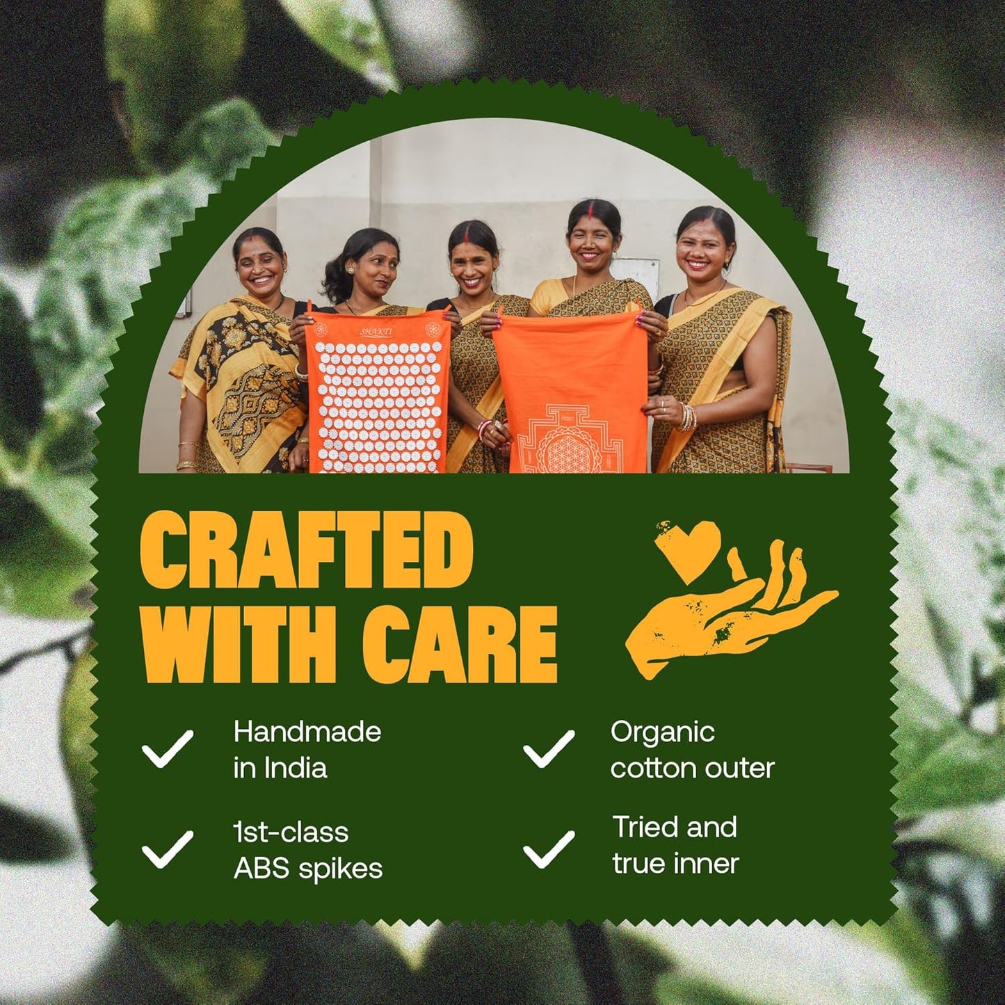 ShaktiMat Classic Acupressure Mat Advanced Intensity in Indigo, Relieves Stress & Tension, Promotes Relaxation & Focus | Similar to Acupuncture, No Needles Required | FSA/HSA Eligible