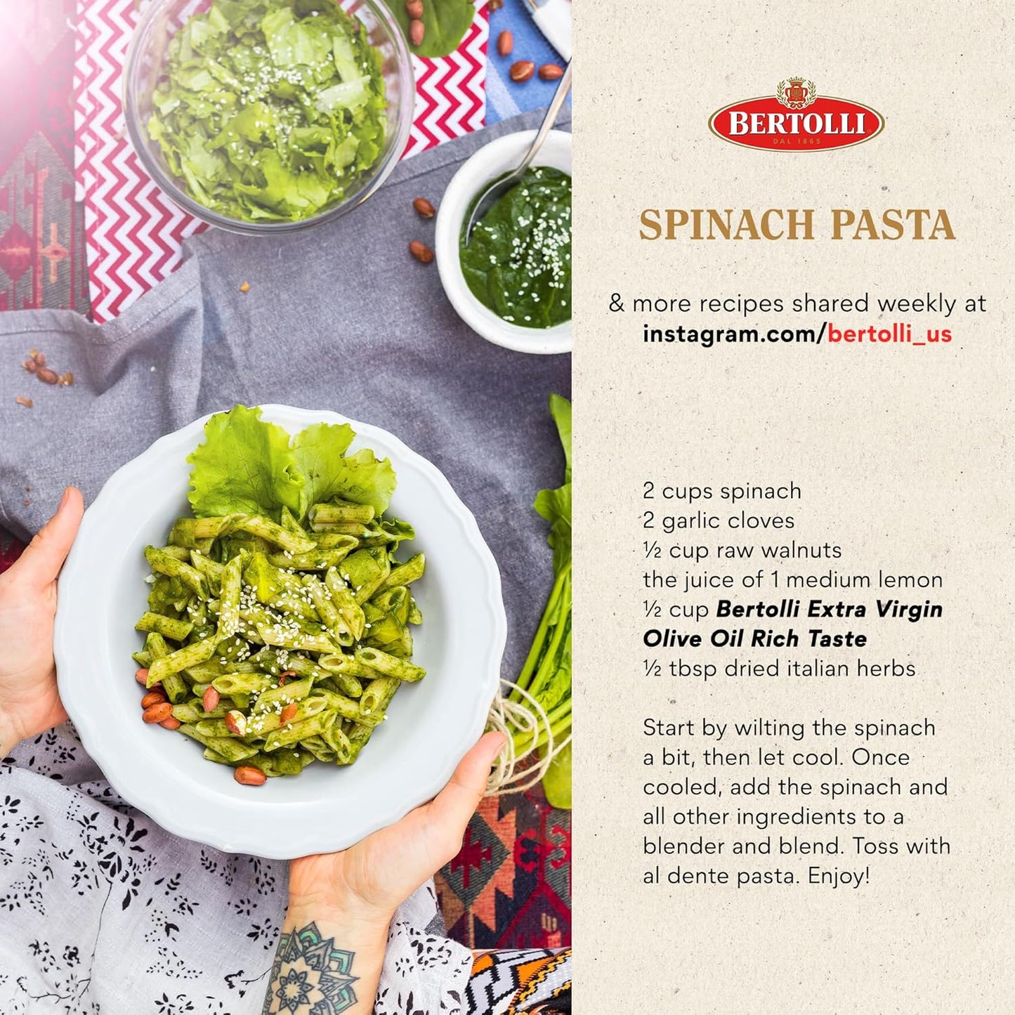 Bertolli Extra Virgin Olive Oil, Rich Taste, 50.7 fl oz