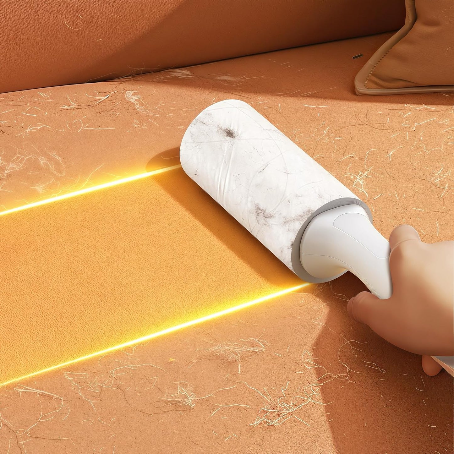 Lint Roller for Pet Hair Extra Sticky, 800 Sheets with 4 Durable Handles and Strong Paper Refills, Pet Hair Roller for Dogs and Cats, Lint Remover for Clothes, Carpet, and Furniture